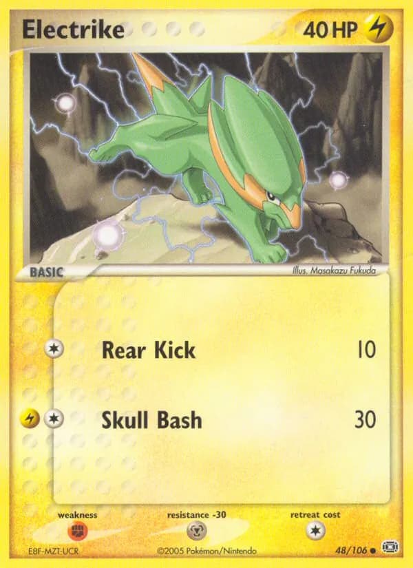 Electrike card in English