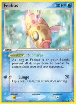 Feebas card in English