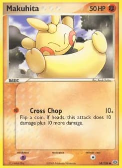 Makuhita card in English