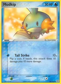 Mudkip card in English