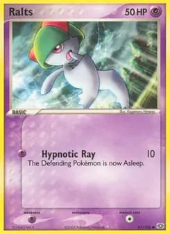 Ralts card in English