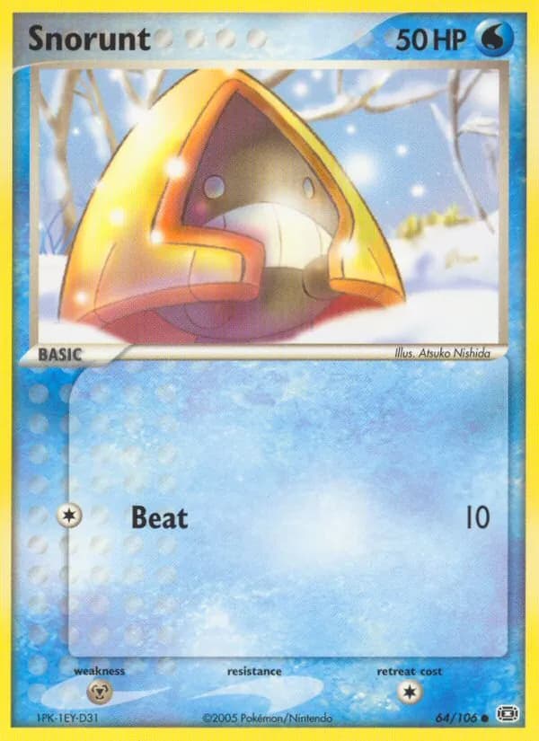 Snorunt card in English