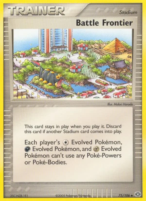 Battle Frontier card in English