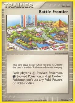 Battle Frontier card in English