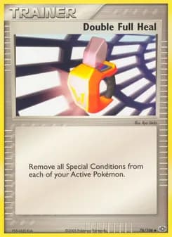 Double Full Heal card in English