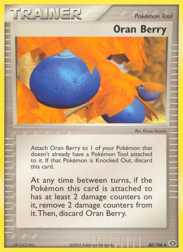 Oran Berry card in English