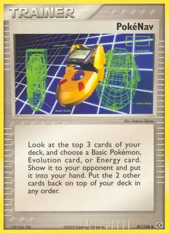 PokéNav card in English