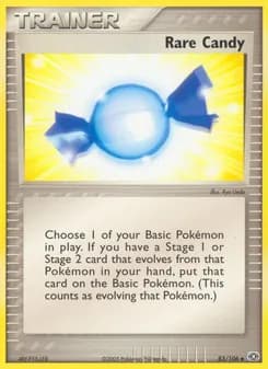 Rare Candy card in English
