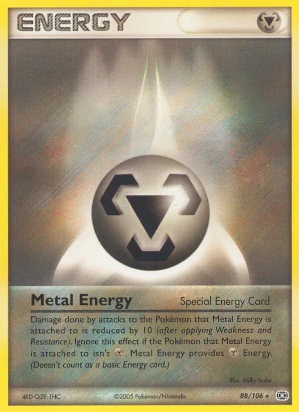 Metal Energy card in English
