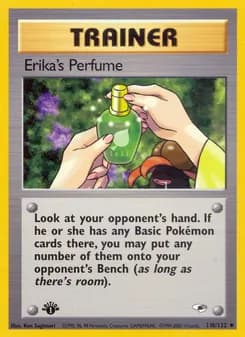 Erika's Perfume card in English