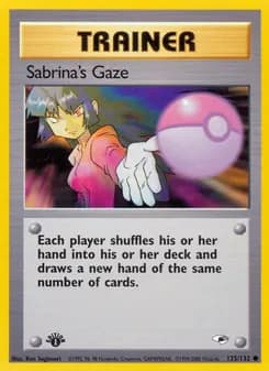 Sabrina's Gaze card in English
