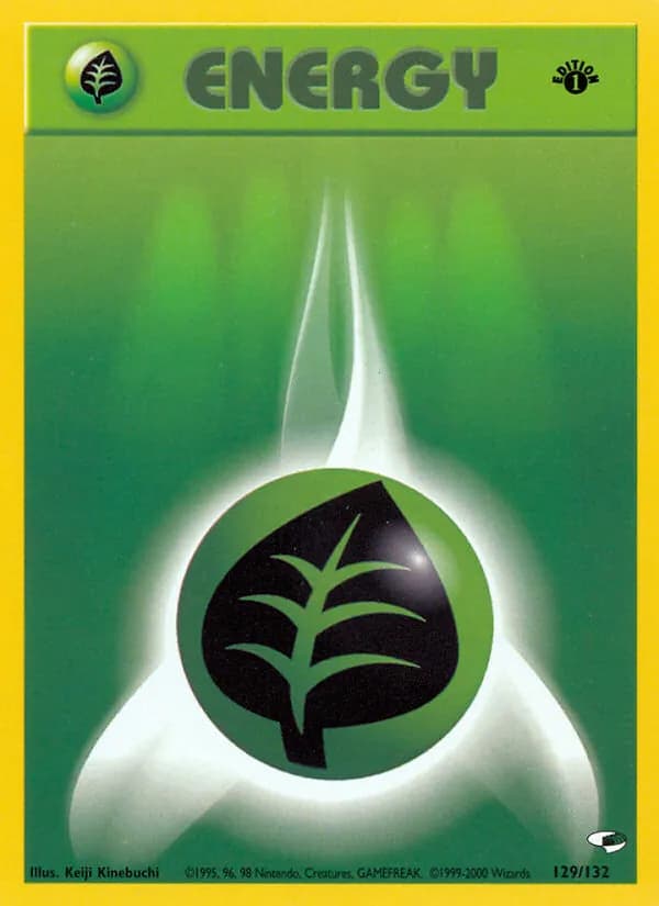 Grass Energy card in English