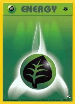 Grass Energy card in English