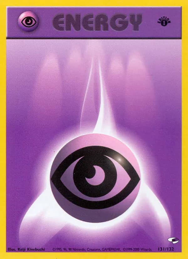 Psychic Energy card in English