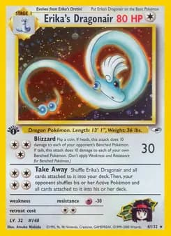 Erika's Dragonair card in English