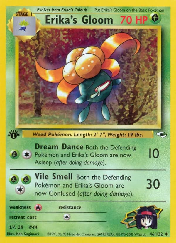 Erika's Gloom card in English