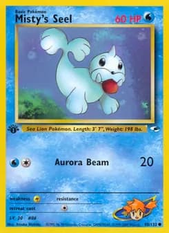 Misty's Seel card in English