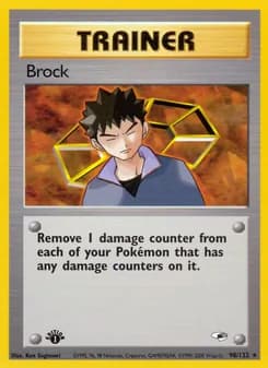 Brock card in English