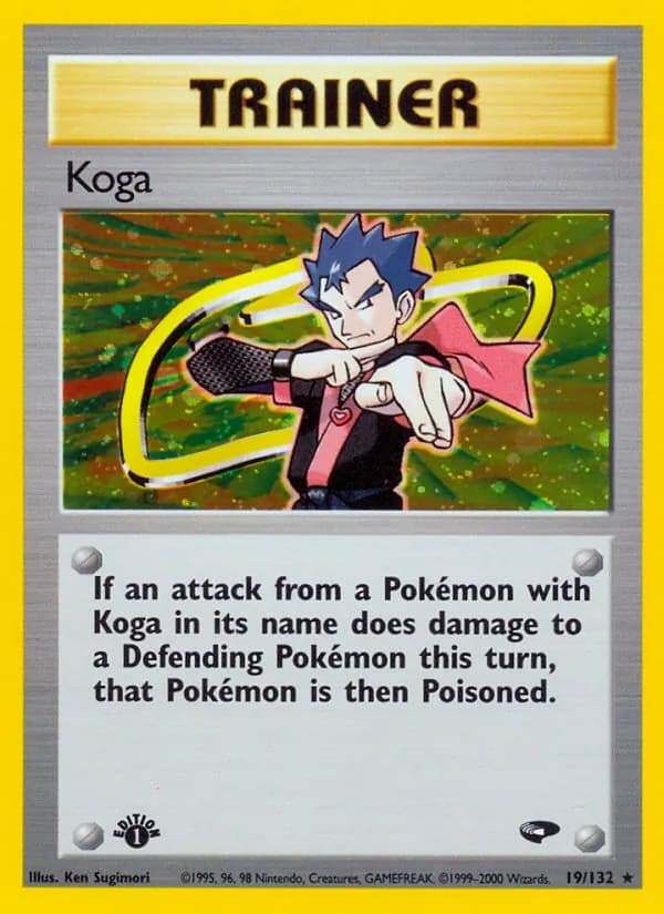 Koga card in English