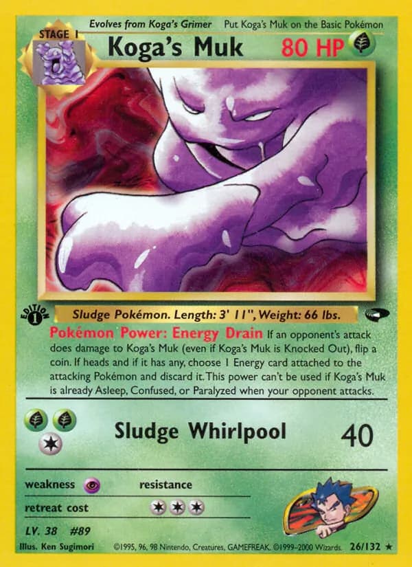 Koga's Muk card in English