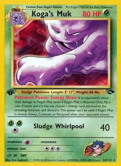 Koga's Muk card in English