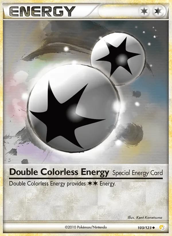 Double Colorless Energy card in English