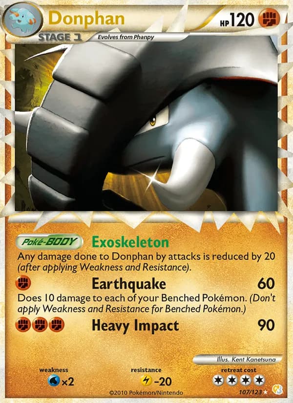 Donphan card in English
