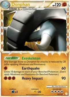 Donphan card in English