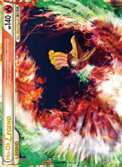 Ho-Oh LEGEND card in English