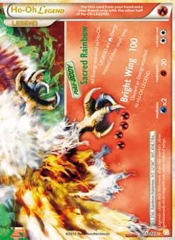 Ho-Oh LEGEND card in English