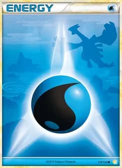 Water Energy card in English