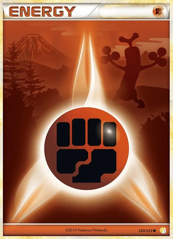 Fighting Energy card in English