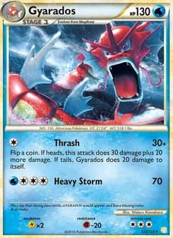 Gyarados card in English