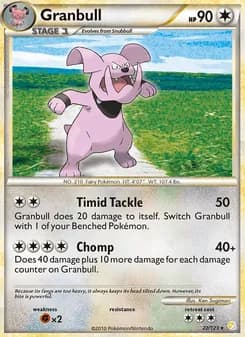 Granbull card in English
