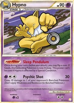 Hypno card in English