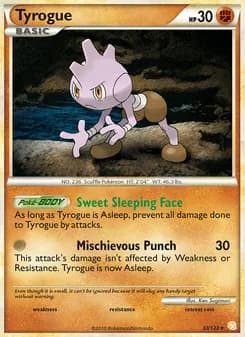 Tyrogue card in English