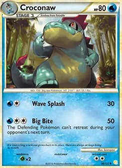 Croconaw card in English