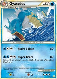 Gyarados card in English