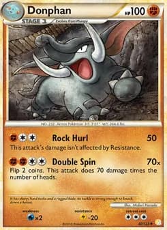 Donphan card in English