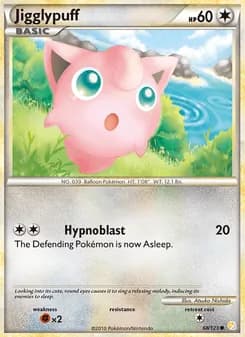 Jigglypuff card in English