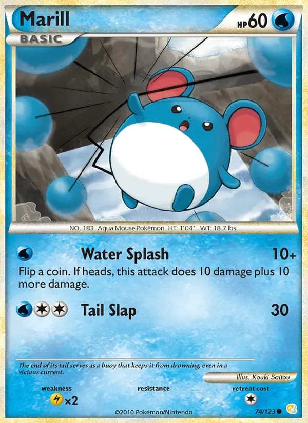 Marill card in English