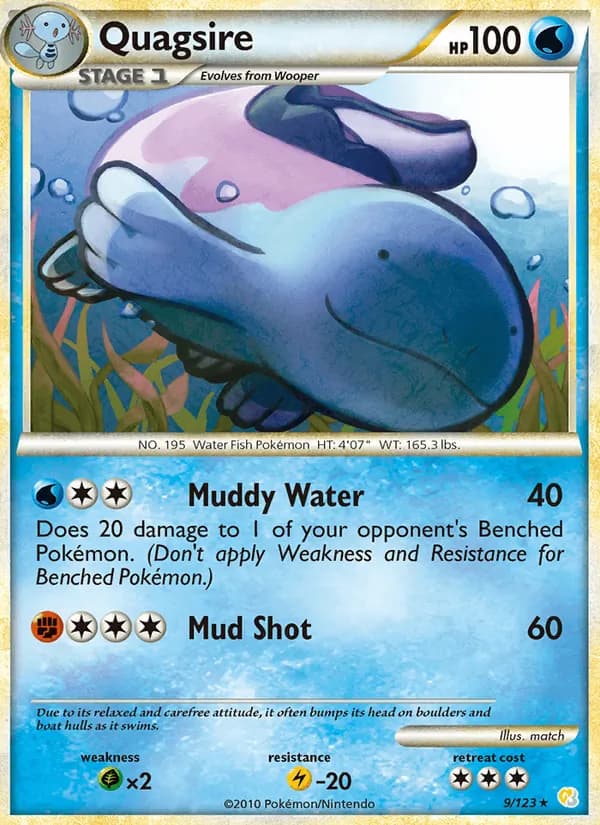 Quagsire card in English