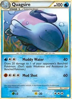 Quagsire card in English