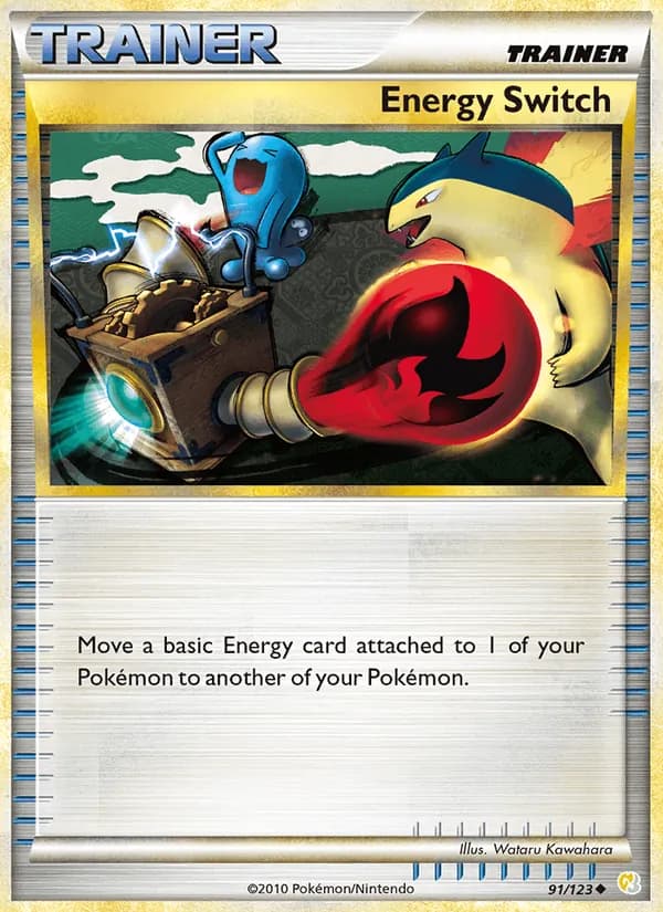 Energy Switch card in English