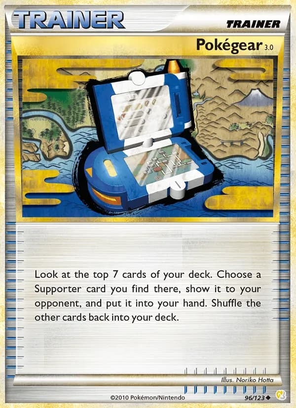 Pokégear3.0 card in English