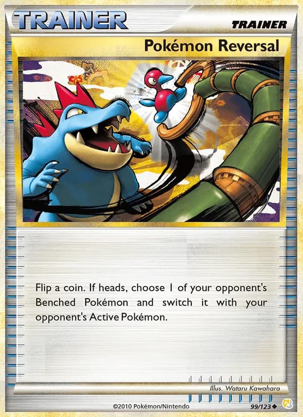 Pokémon Reversal card in English
