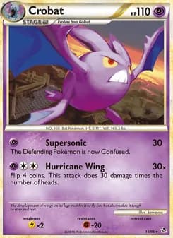 Crobat card in English