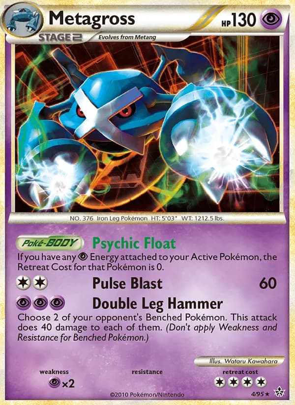 Metagross card in English