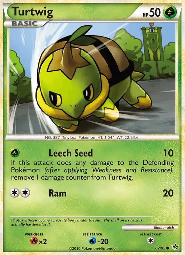 Turtwig card in English