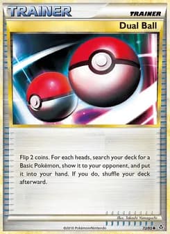 Dual Ball card in English